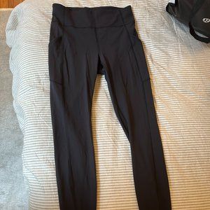 LuluLemon Align High Rise 28" Inseam Leggings - Black - Size 8
